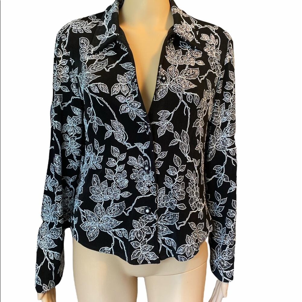 Ronni Nicole By Ouida Sparkle Jacket Size 8